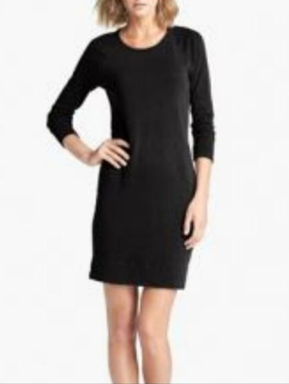 Standard James Perse Black Minimalist Dress